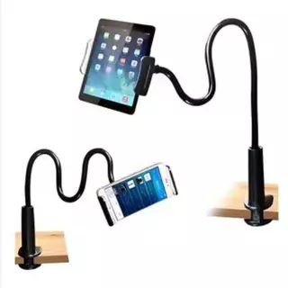 Suporte Celular Articulado 360° Presilha Cama Mesa Flexível