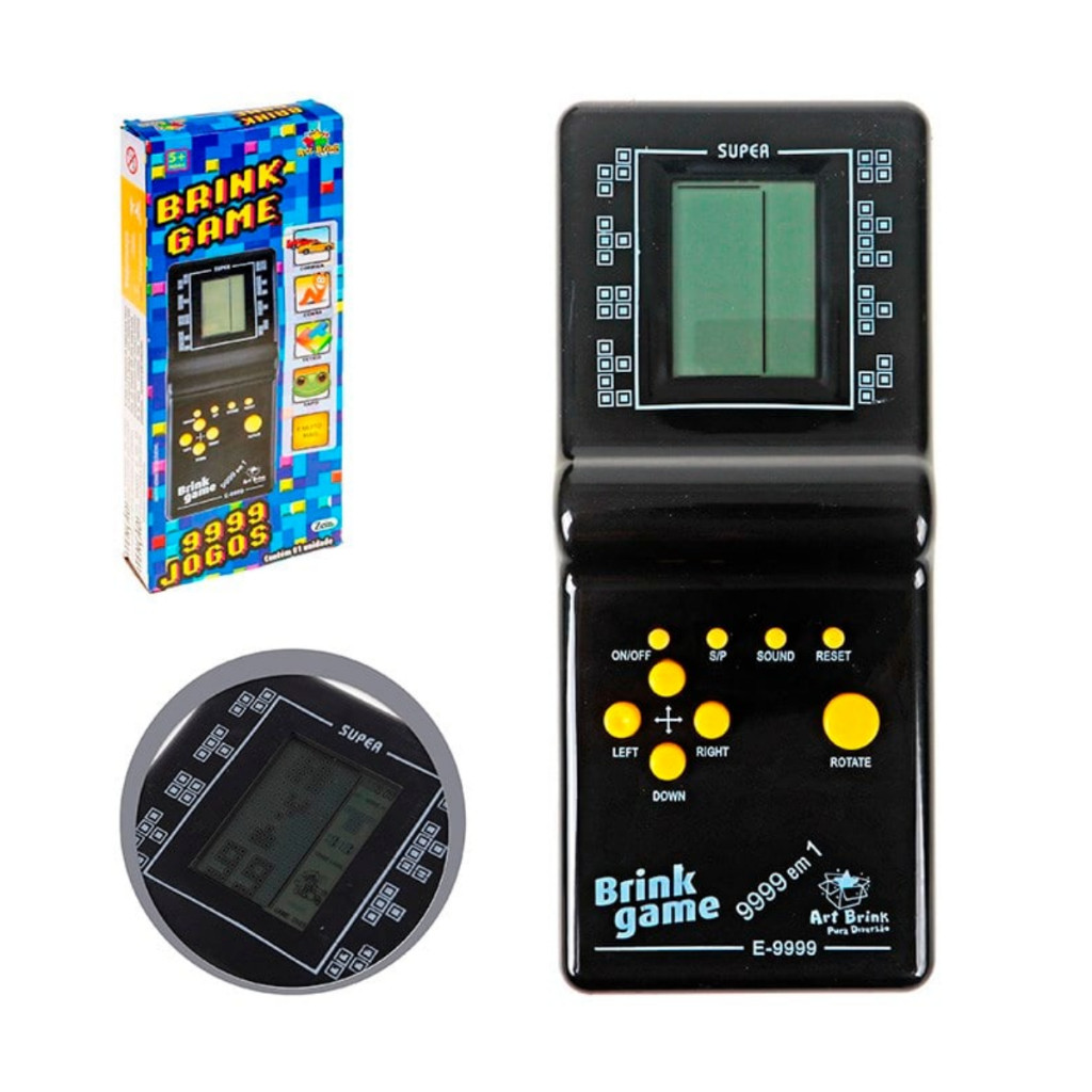 Mini Game Portátil 9999 Jogos Classic Retrô - Multijogos - Brink