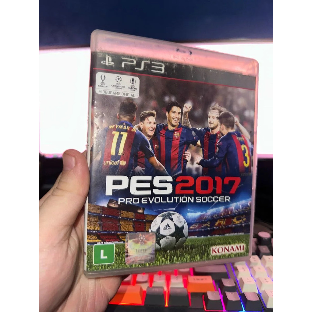 Jogo Pes 2017 Pro Evolution Soccer Ps3 | Shopee Brasil