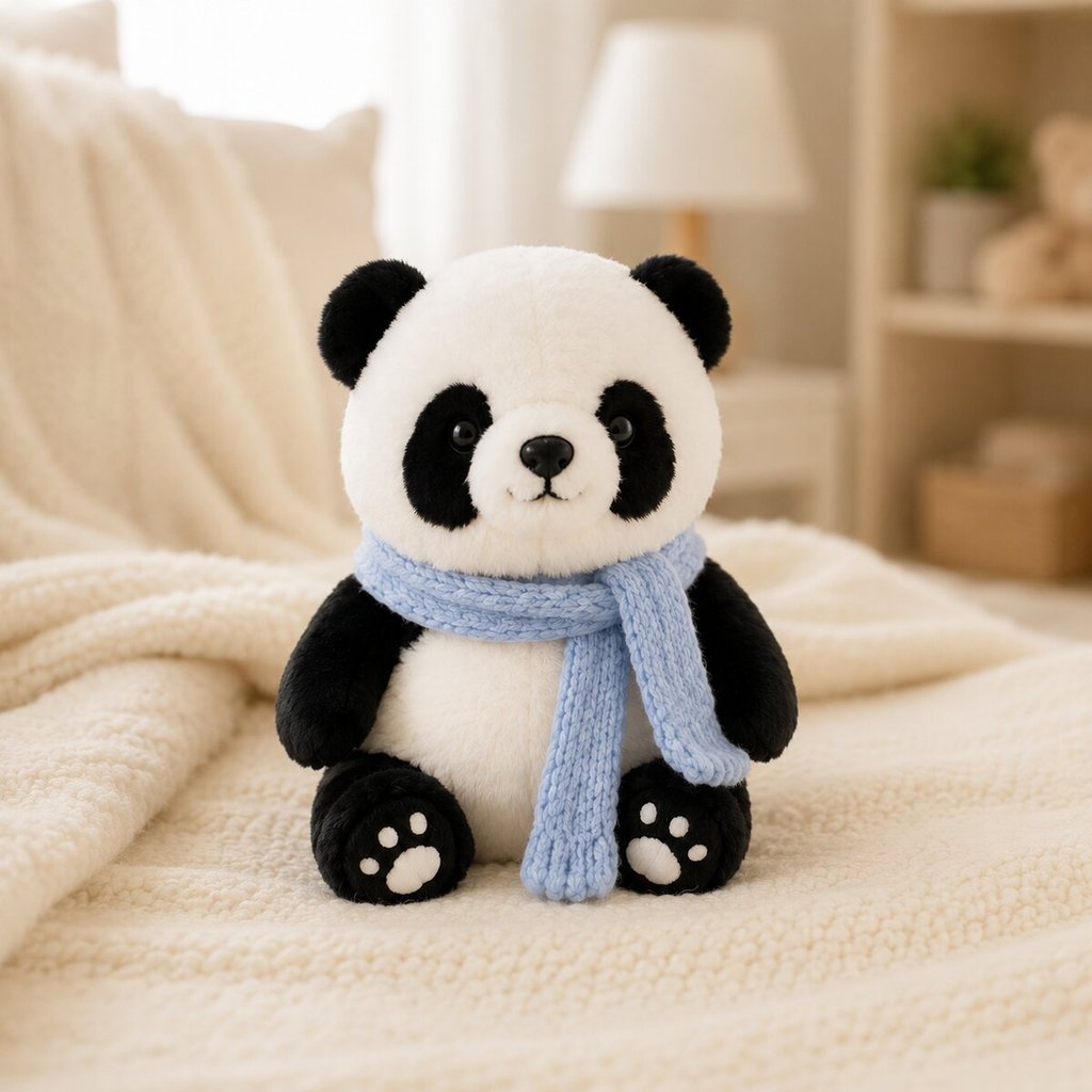 PANDA DE PELÚCIA PREMIUM PANDA LOVE 25CM BT34 | Shopee Brasil