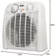Aquecedor Elétrico 3 em 1 EOS Comfort Heat EAQ01V 2000W 220V