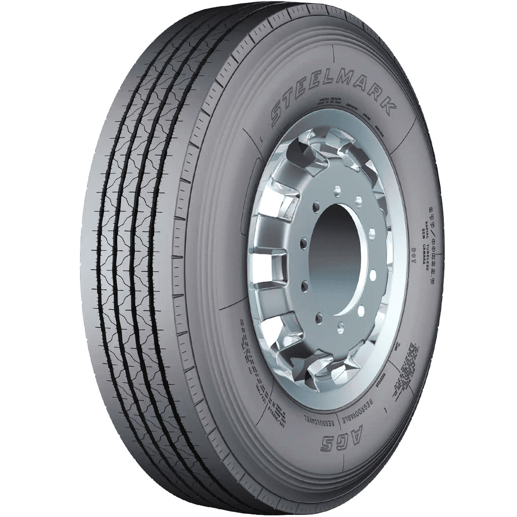 Pneu Steelmark Goodyear Aro 22,5 AGS Direcional Liso 275/80R22.5 ...