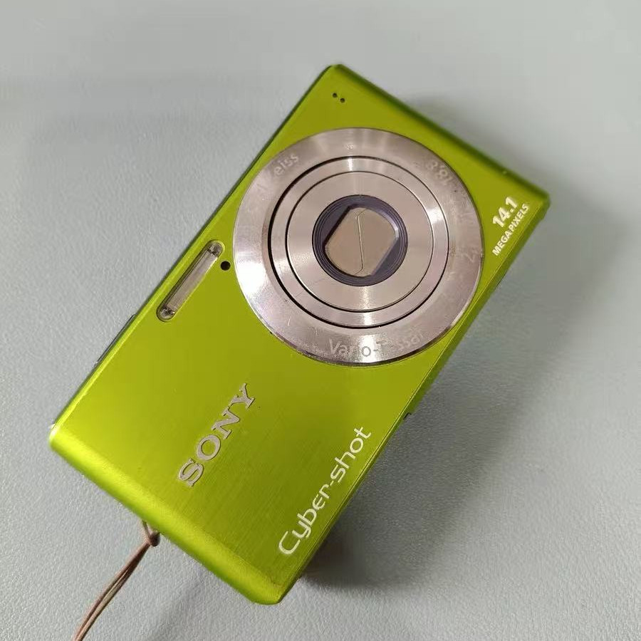 SONY Cyber-Shot DSC-W530 ゴールド SONY W530 Retro Câmera Digital Máquina de Cartão ccd Gravação de