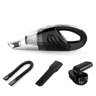 Aspirador de Pó Portátil Sem Fio Recarregável USB para Carro Casa Sofá 6000Pa