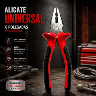 Alicate Universal Profissional 8 Polegadas