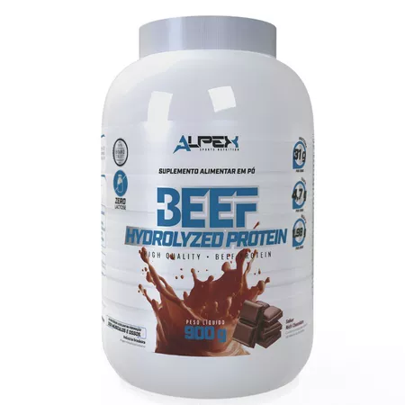 Proteína Hidrolisada Beef Protein Pote 900g Alpex Nutrition