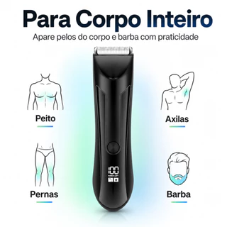 Aparador De Pelos Íntimos Masculino Fio Base Recarregável Elétrico À Prova D'água Máquina De Cortar Cabelo unisex