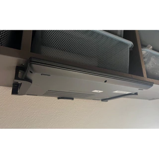 SUPORTE PRA LAPTOP EM BAIXO DA MESA OU NO ARMARIO