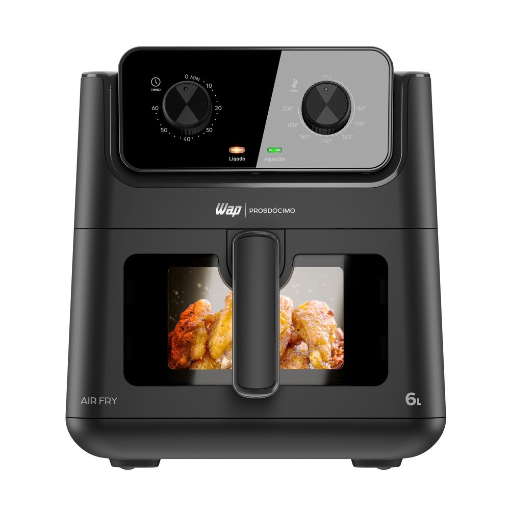 Fritadeira elétrica sem óleo air fryer 6L Prosdócimo - AF02 