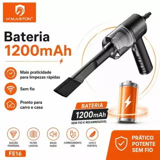 H'Maston Aspirador De Pó Automotivo Aspirador De Pó Para Casa Aspirador De Pó Vertical Aspirador Portátil Para Carr