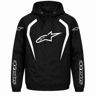 Jaqueta Corta Vento Masculina Estilo Motociclista Com capuz Ziper e Bolso Otima Qualidade
