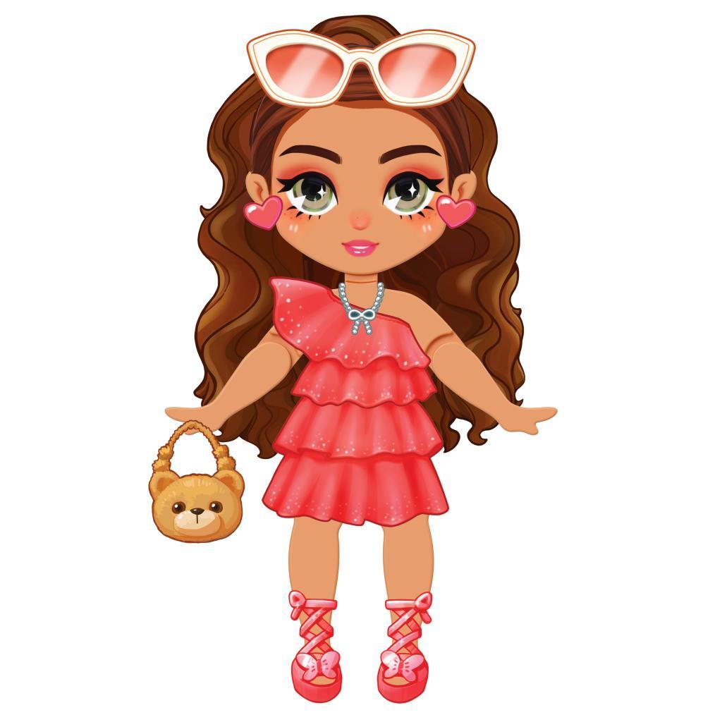 Barbie Stickee Style Teresa Stickers Mattel Original | Shopee Brasil