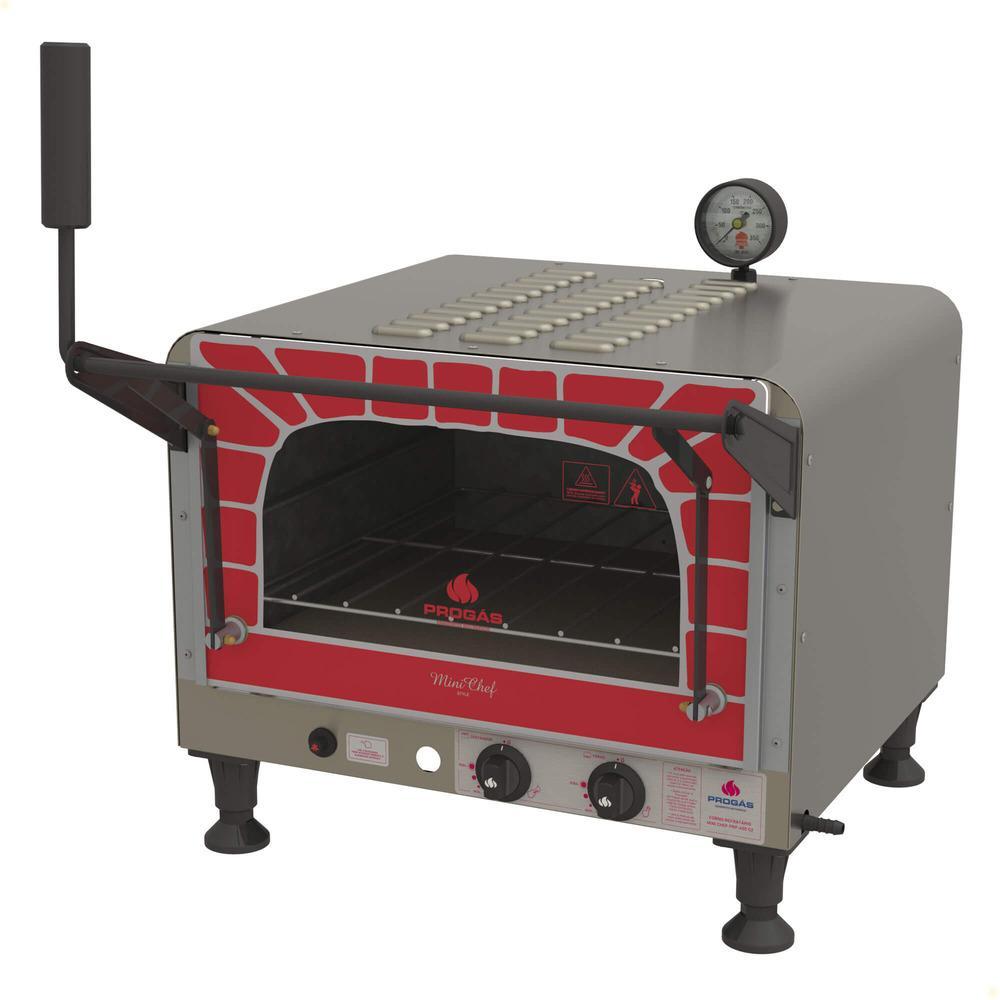 Forno Progás Refratário A Gás Mini Chef de Mesa PRP-400G Sty