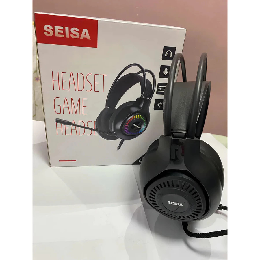 Fones de Ouvido Headset Gamer com Fio com Microfone USB e P2 para PC Computador Headset Videogames — imagem 4
