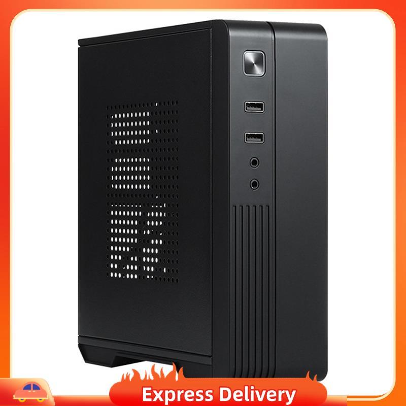 [Entrega Rápida BRY8] MX02 Mini ITX Computer Case HTPC Host Chassis ...