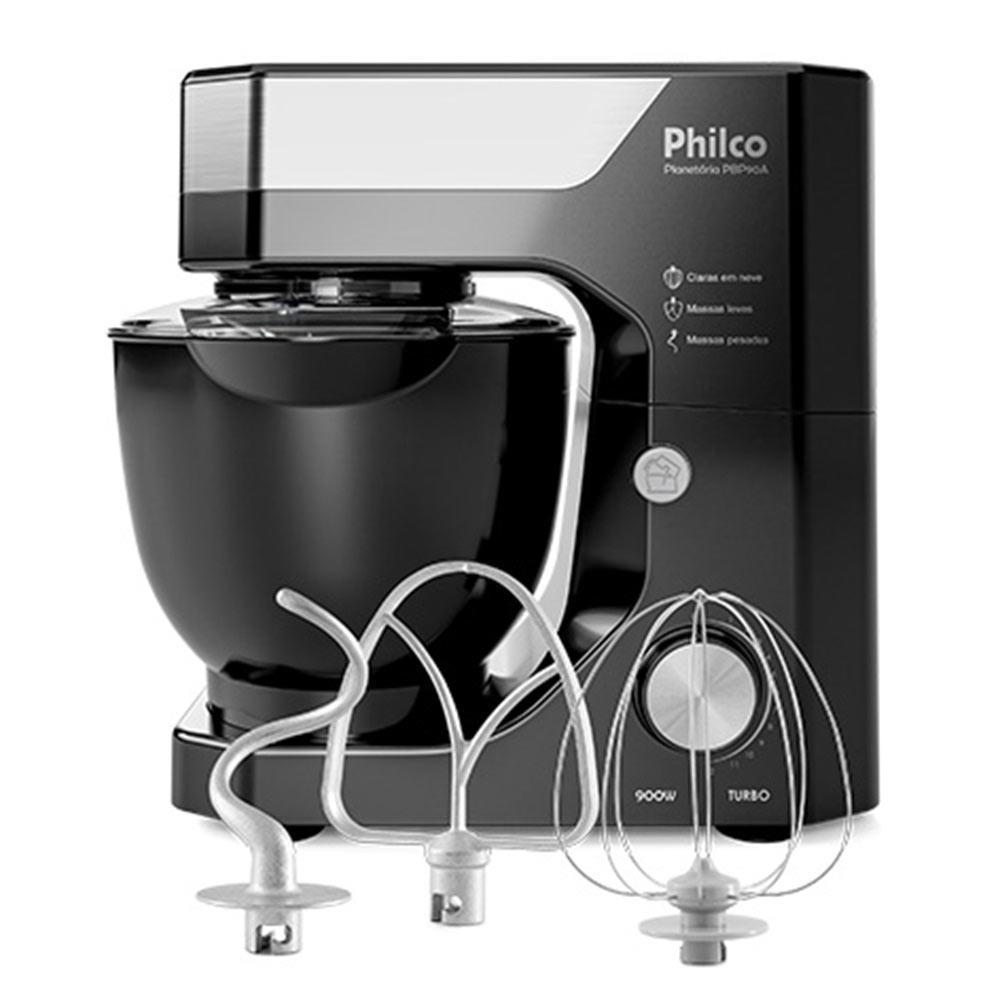 Batedeira Planetária PBP90A Philco Preta 127V