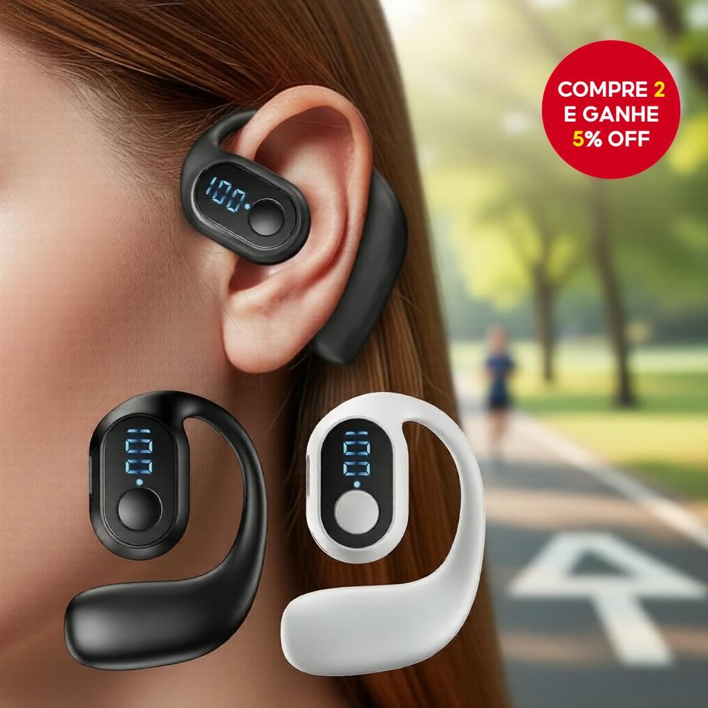 Compre 1 E Ganhe 1 Fones De Ouvido D6/D5 Grátis Sem Fio Bluetooth Fone Único À Prova D'água Com Microfone Bateria De Lon