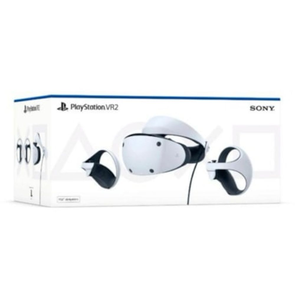Óculos Realidade Virtual Sony PlayStation VR2 Sense Tela 4K HDR4 Plataforma PS5 CFI-ZVR1WX BrancoPreto