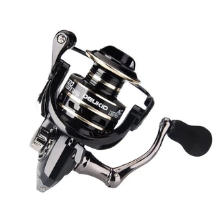 Carretel de Pesca Metálico - Molinete para Pesca Marítima com Rolamento Suave