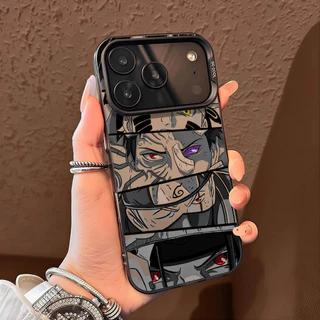 Capa prateada para iPhone 17 PRO MAX 11 15 PRO Naruto iPhone XS XR 12 13 14 PRO MAX Modelo 6755CYK