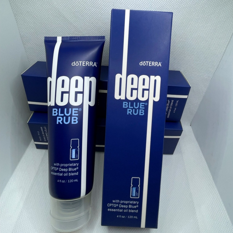 DoTERRA Deep Blue Rub 120ml Creme Calmante Para Aliviar Dor