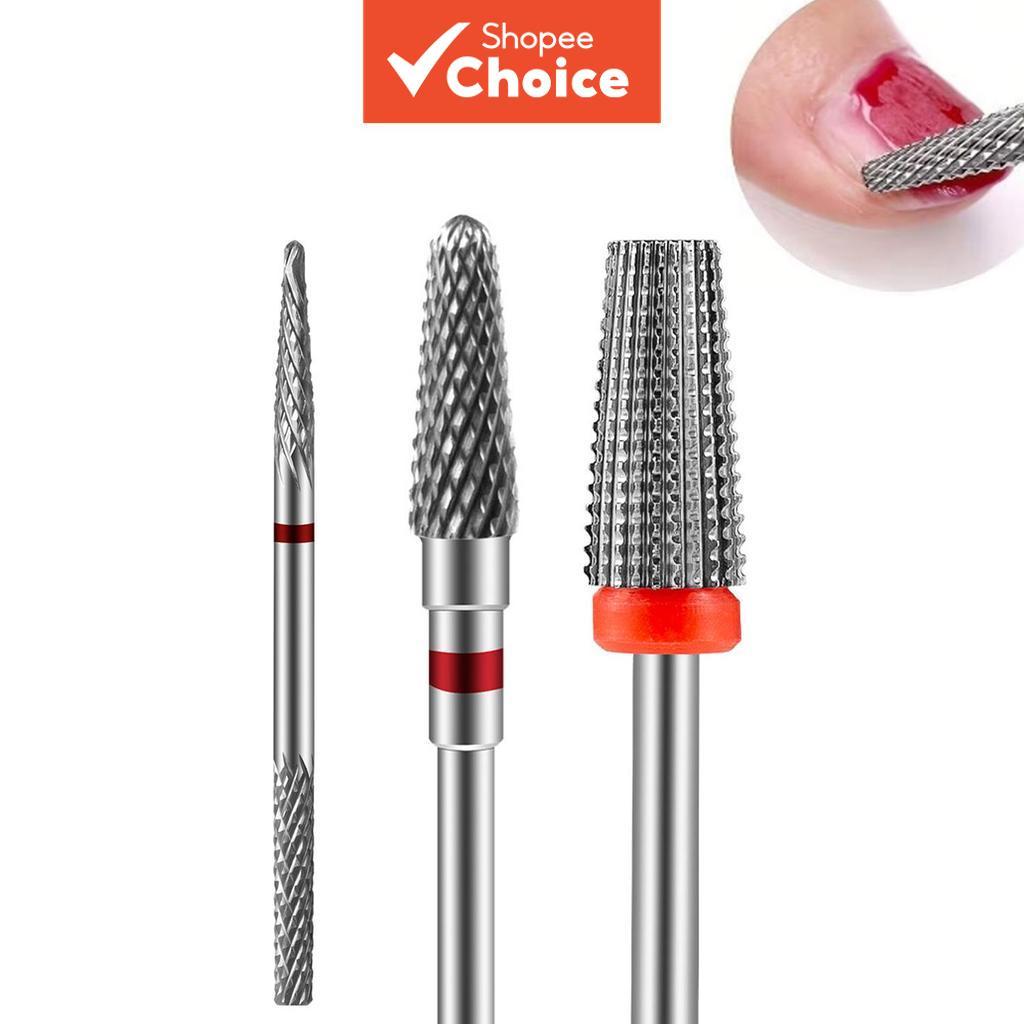 Bits Removedores de Cutícula com 3 Peças - Broca de Unhas em Aço ...
