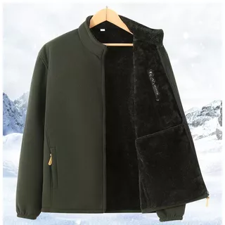 Casaco Quente De Lã Dupla Face Para Inverno Masculino Ao Ar Livre