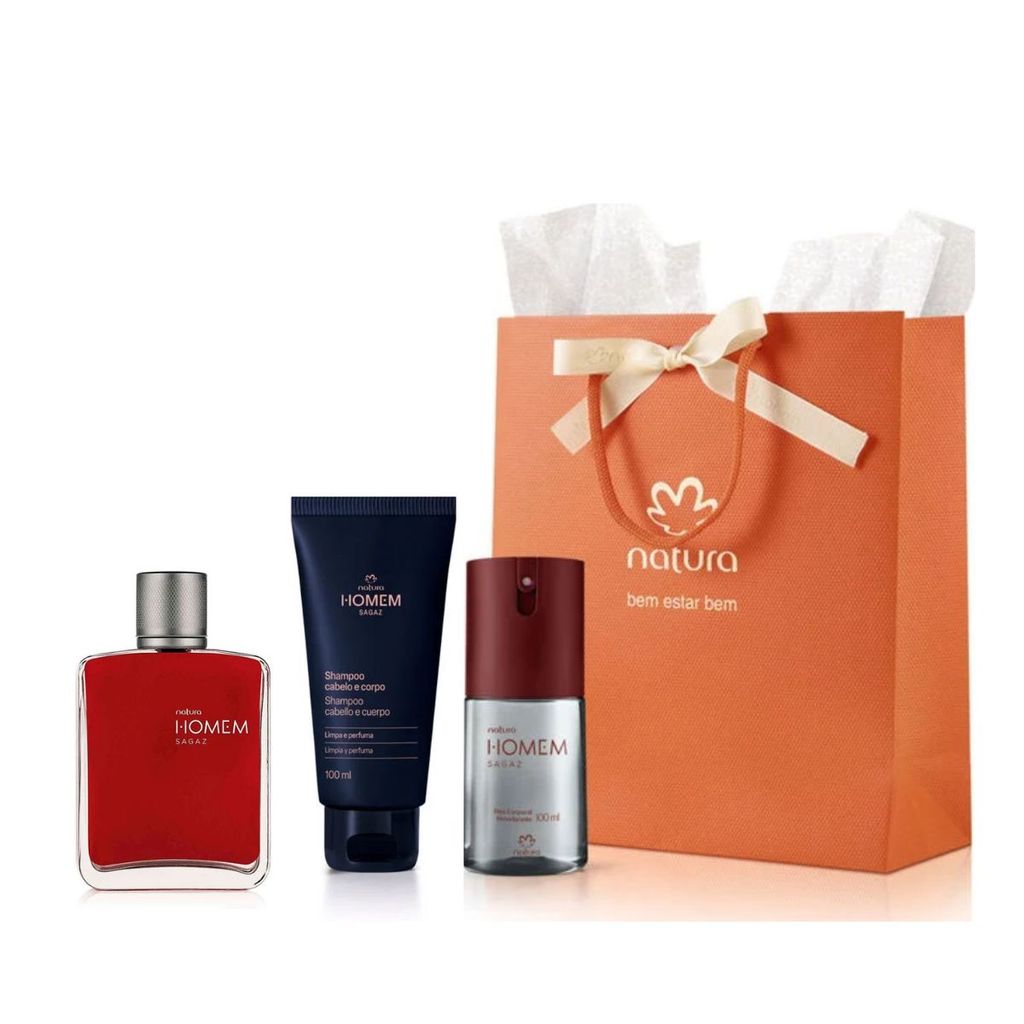 Kit Natura Homem Sagaz (3 Itens)