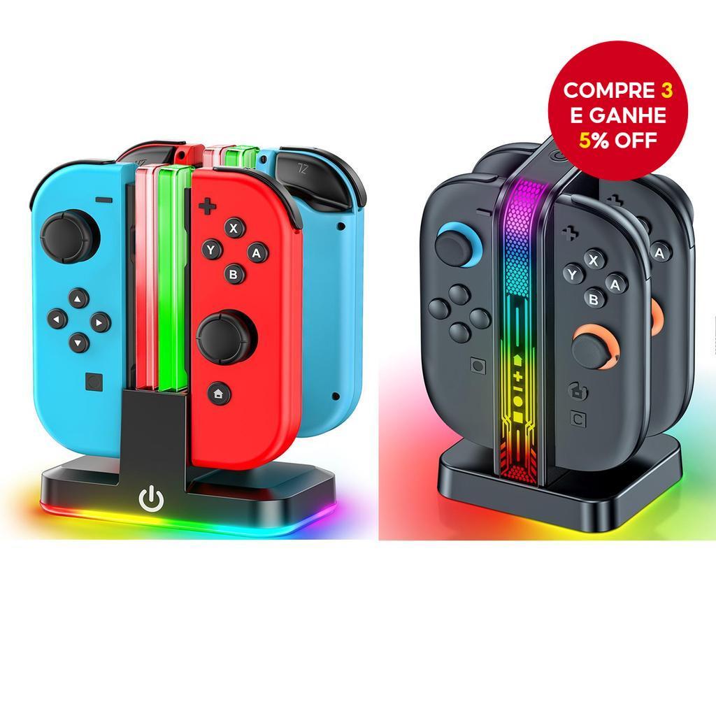 Nintendo, Controle Nintendo Switch, Joy-Con, Esquerdo e Direito