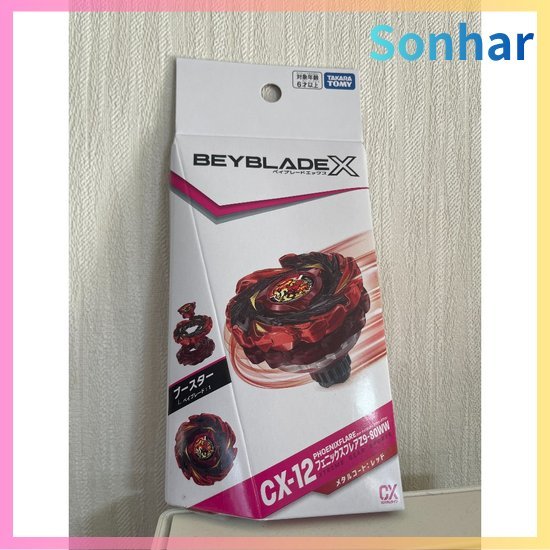 Takara Tomy Beyblade X CX-12 Booster Phoenix Flare Z9-80WW[Direto