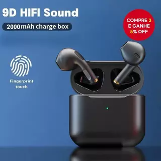 Pro 4 TWS Fones De Ouvido Sem Fio Mini Bluetooth Esportes Baixo Alta Fidelidade Sons Estéreo Jogos Redução Ruído