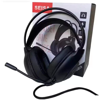 Fones de ouvido Headset Gamer com fio com microfone USB e P2 para PC computador headset videogames