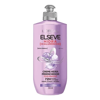 Creme para Pentear Elseve Hidra Hialurônico 250ml em Oferta na Shopee