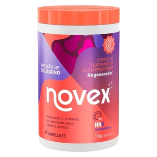 Creme de Tratamento Novex Infusão de Colágeno 1kg em Oferta na Shopee