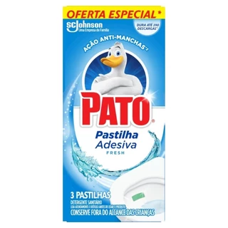 Pastilha Adesiva Pato Fresh Embalagem com 3 Unidades Oferta Especial em Oferta na Shopee