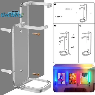 [Tinchigh] Acrílico Claro Sabre De Luz Suporte Montagem Na Parede Rack Armazenamento Com Parafusos Para Estrela Planeta 