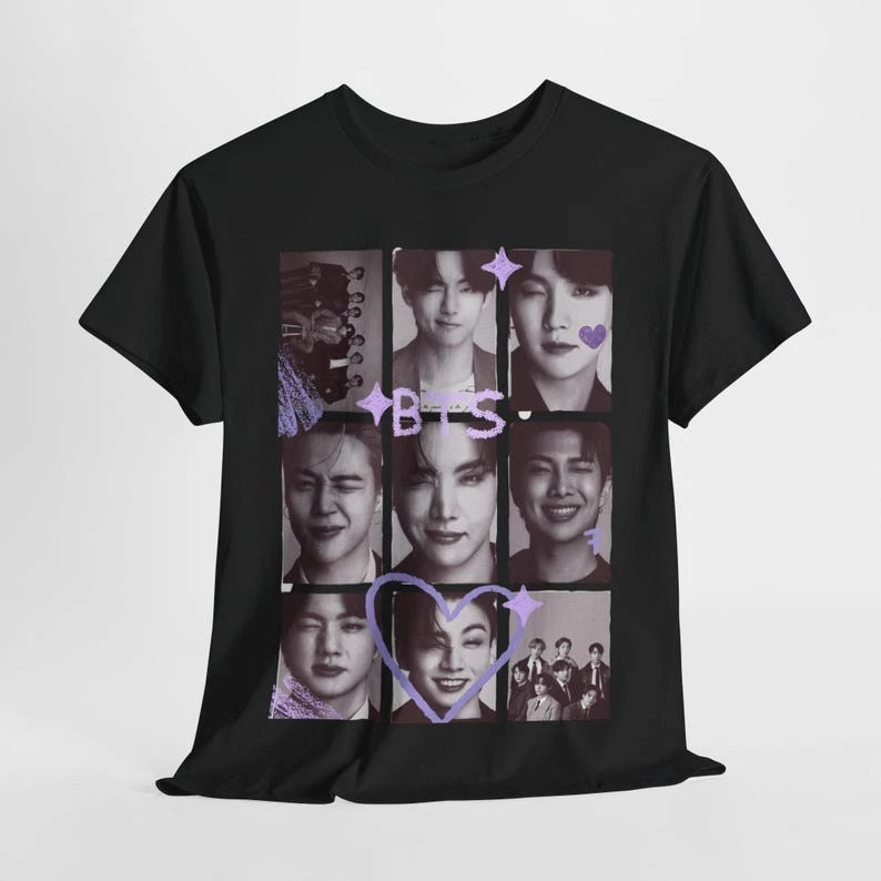 Camisetas BTS Várias Estampas