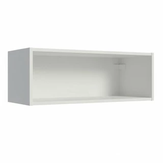 Armário Aéreo com Nicho Aberto 60cm Branco Emilly Madesa em Oferta na Shopee