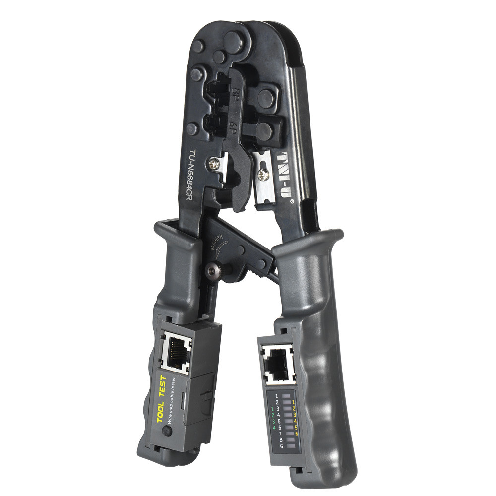Crimping Pliers SIUKE TU-N5684CR 2 in 1 Wire and Testing RJ11 RJ12 RJ45 ...