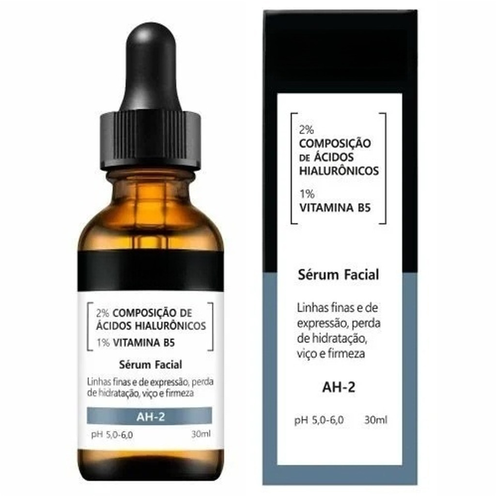 Sérum Facial Ácido Hialurônico 2% + B5 Hidratação