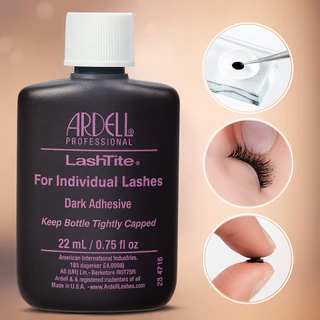 Cola Profissional Para Cílios Tufos Ardell Roxa 22ml – Original/ Hipoalergênica/ Sem Ardência/ Cola Forte em Oferta na Shopee