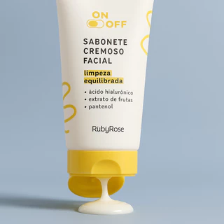 Sabonete Cremoso Limpeza Facial On Off Skincare - Ruby Rose