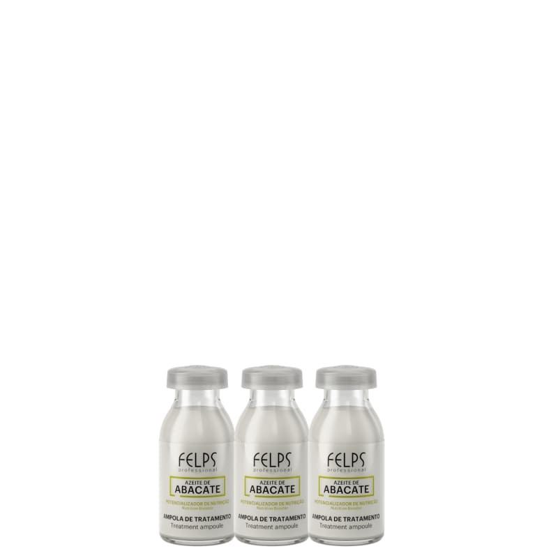 Kit Felps Professional Cachos Azeite de Abacate - Ampola ...