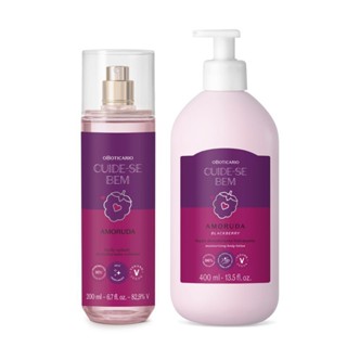 Combo Cuide-se Bem Amoruda: Body Splash 200ml + Loção Corporal 400ml em Oferta na Shopee