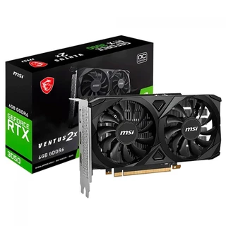 Placa de Vídeo Nvidia MSI RTX 3060 TI 8GB GDDR6X VENTUS 2X OC
