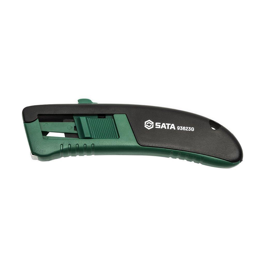 Estilete de Segurança Sata Reforçado Auto-Retrátil Trapezoidal