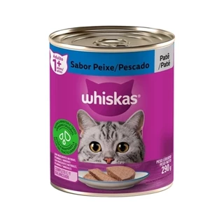 Ração para Gatos Whiskas Premium Peixe Lata 290g em Oferta na Shopee