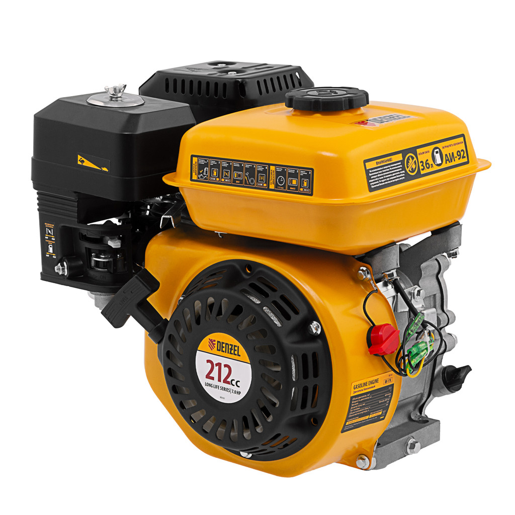 MOTOR A GASOLINA RX-17K, 7 HP, 212 CC, EIXO CHAVE HORIZONTAL 19 MM ...
