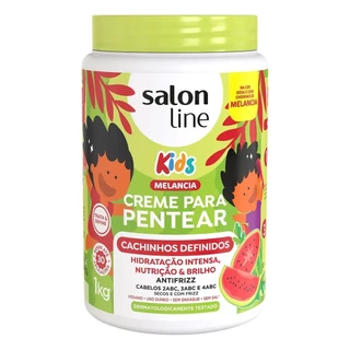 Creme Para Pentear Salon Line Kids 1kg em Oferta na Shopee