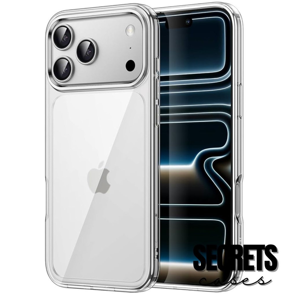 CaseCapinha Transparente Anti-Shock Para iPhone 17 17 Air 17 Pro 17 Pro Max
